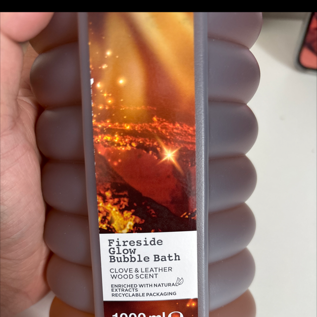 bain moussant AVON Senses Fireside Glow – Bubble Bath 🔥✨
