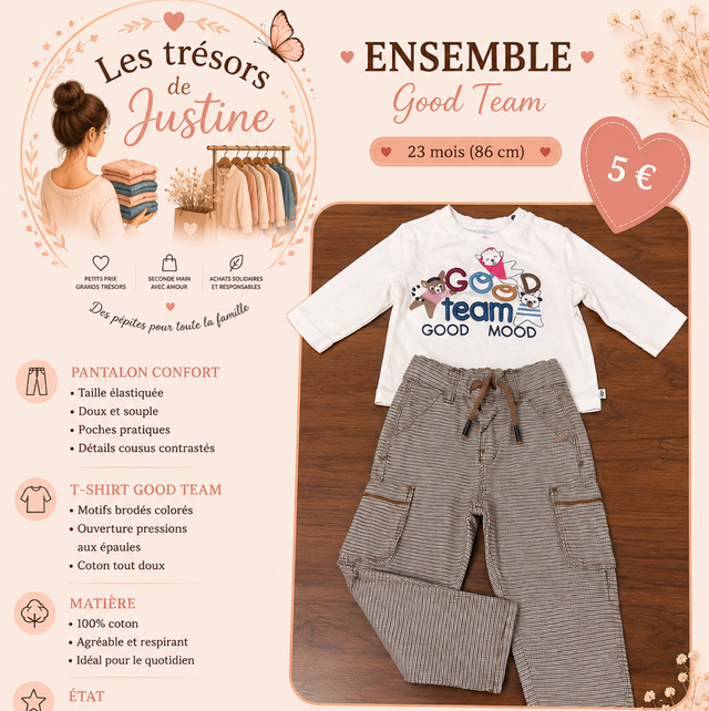 Ensemble obaibi 23mois