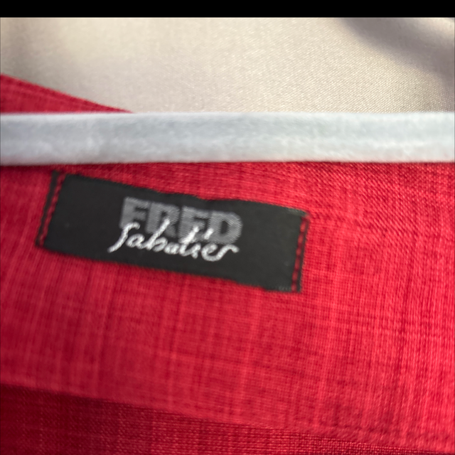 Veste / blazer rouge framboise – Fred Sabatier – Taille 50