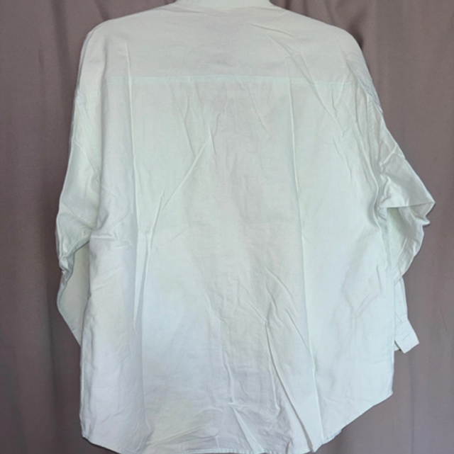 👚 Chemise femme vert menthe – Taille 42/44 XL ☂️🌈