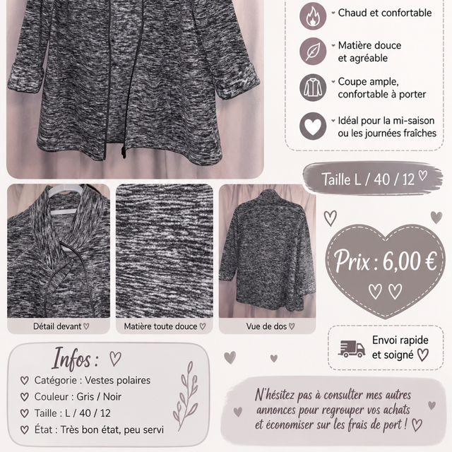 Veste Polaire femme