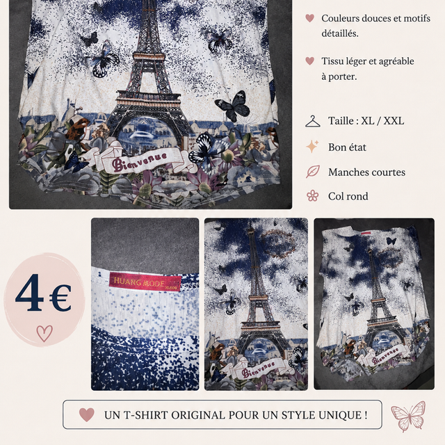 T-shirt femme