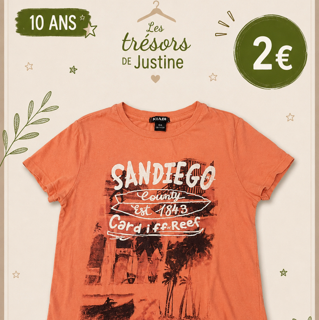T-shirt 10 ans
