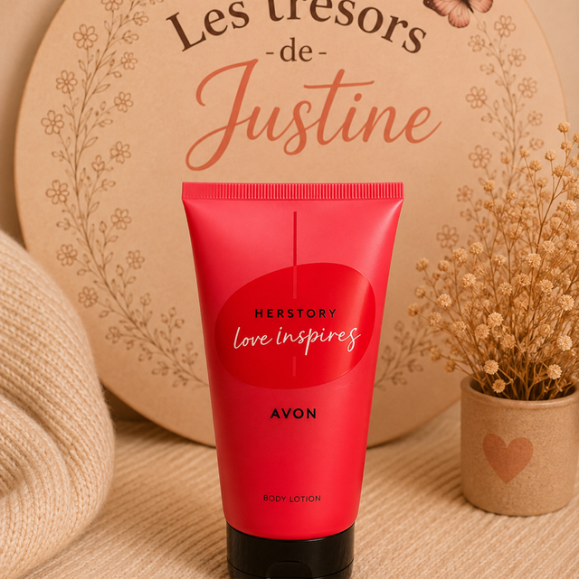 ❤️ AVON Herstory Love Inspires – Lotion pour le corps 150 ml