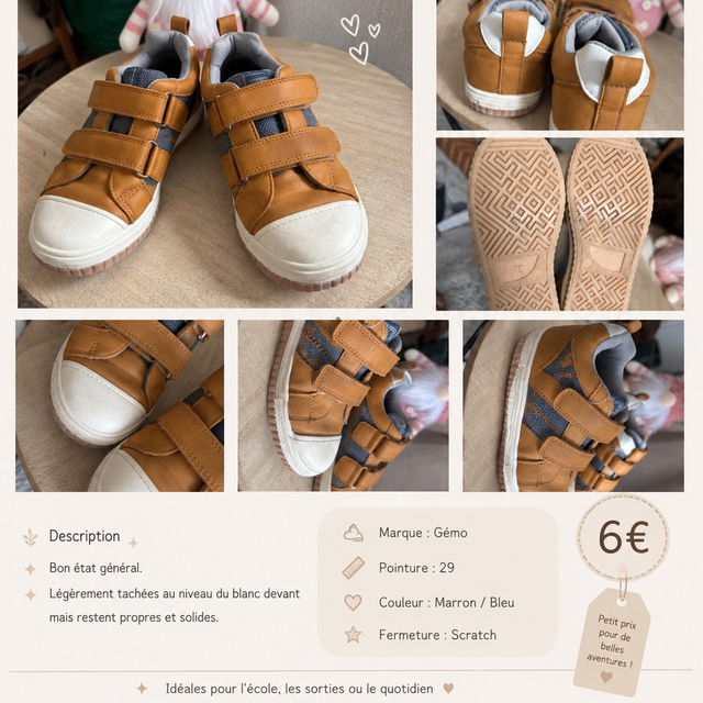 Chaussure garçon Gemo