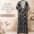 Robe longue fleurie