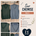 Lot de deux sur chemise