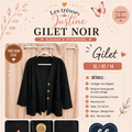 Gilet noir