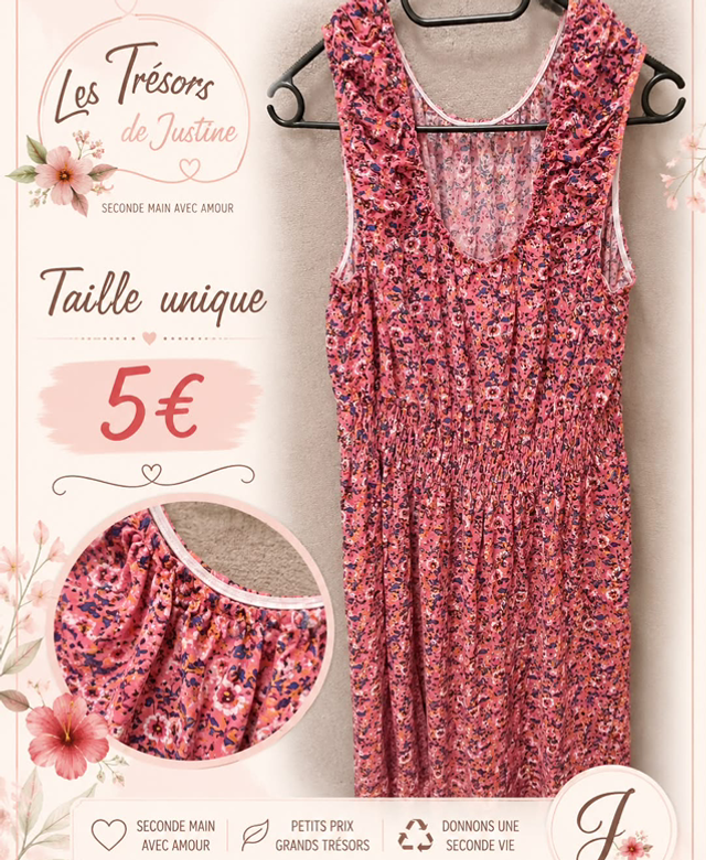 Robe fleurie