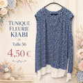 Tunique fleurie