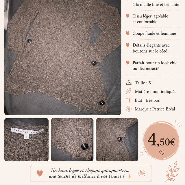 Gilet Patrice breal