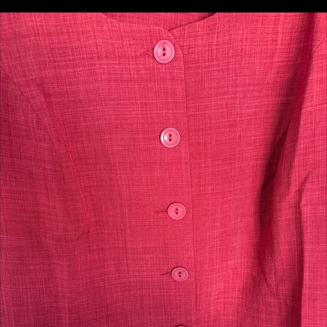 Veste / blazer rouge framboise – Fred Sabatier – Taille 50